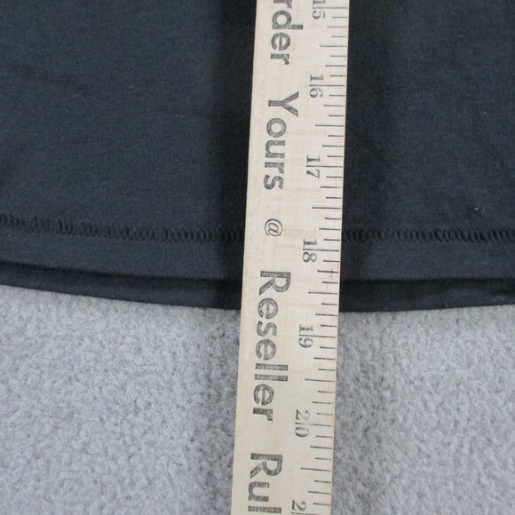 SKIMS Cotton Jersey T Shirt Womens XS Soot Black Crewneck Classic Casual Tee NWT - Picture 9 of 10